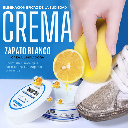 CleaningCream Crema Limpiadora Blanca de Zapatillas - [PROMOCIÓN DISPONIBLE SOLO HOY]