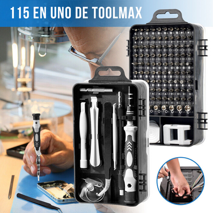 NanoTorque - Destornillador de alta precisión 115 en 1 - [PROMOCIÓN DISPONIBLE SOLO HOY]