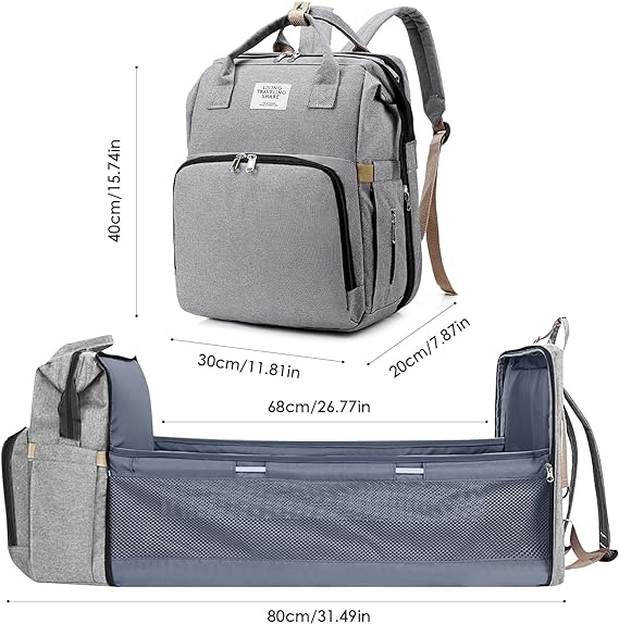 MOCHILA PAÑALERA IMPERMEABLE - [PROMOCIÓN DISPONIBLE SOLO HOY]