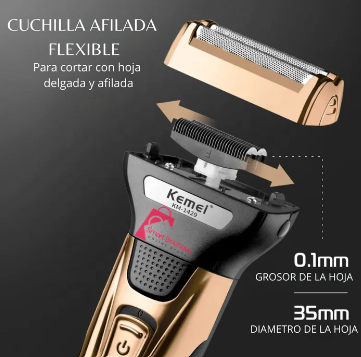 EdgePro Afeitadora 3 en 1 Recargable - [PROMOCIÓN DISPONIBLE SOLO HOY]