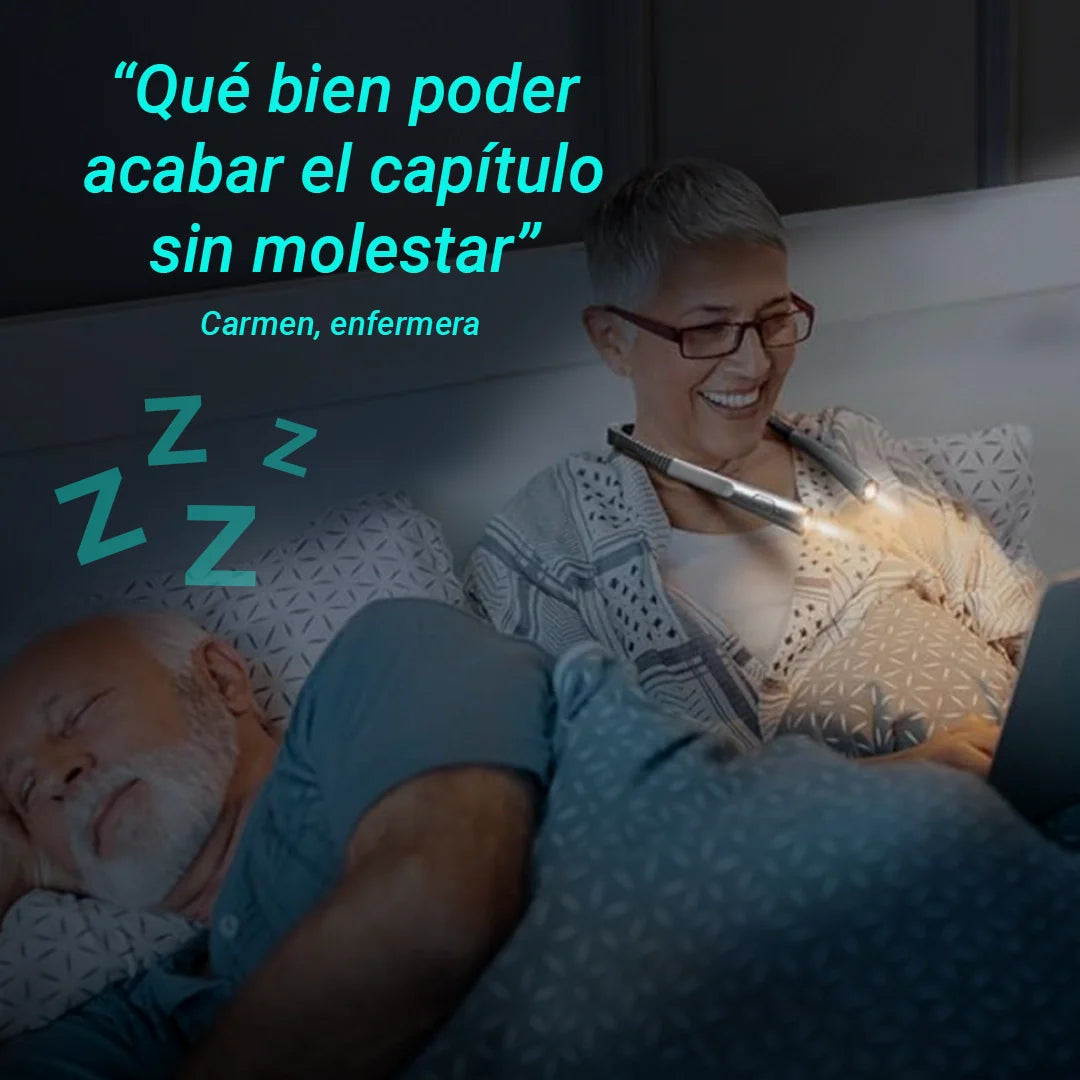 GlowNeck Luz de cuello recargable - [PROMOCIÓN DISPONIBLE SOLO HOY]