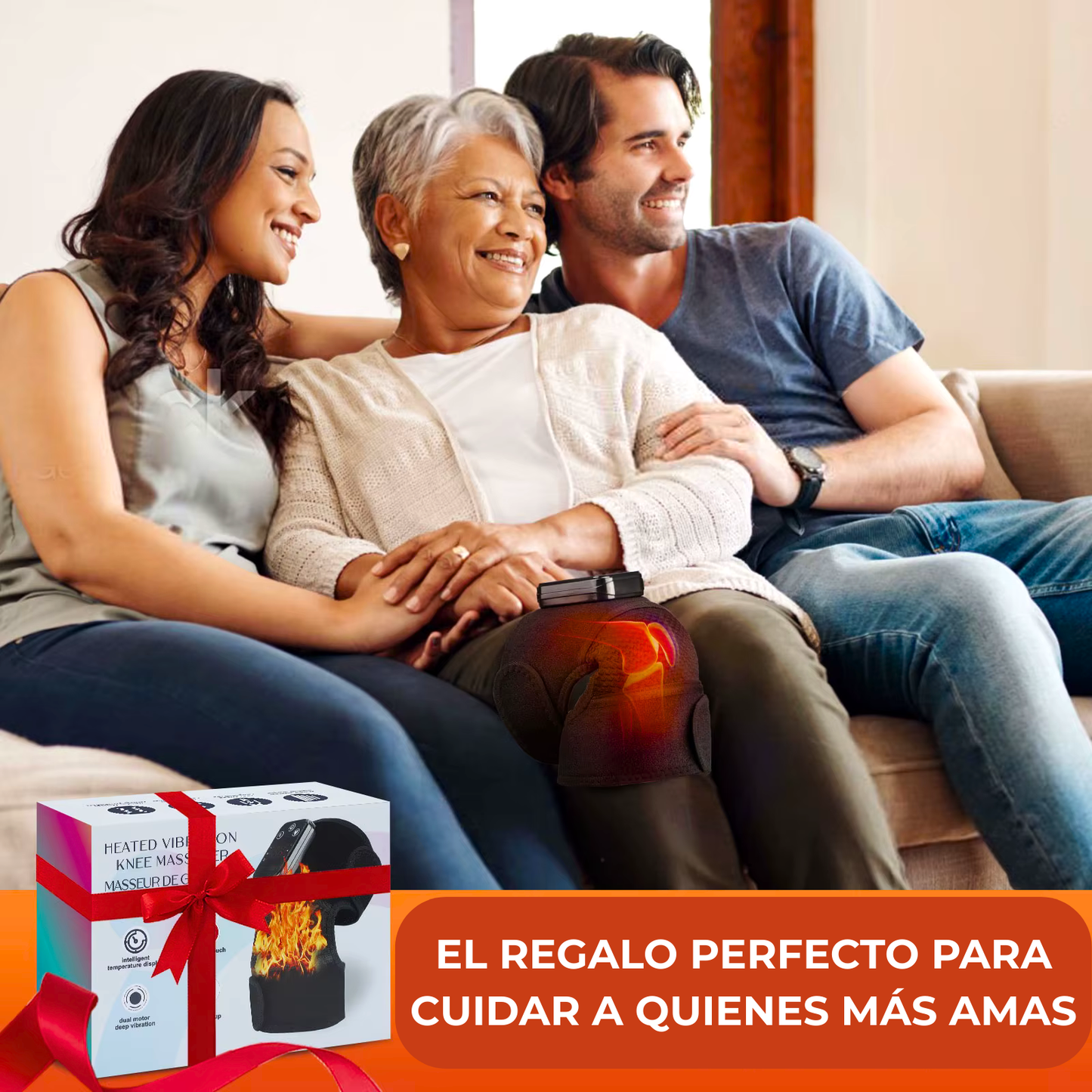 Masajeador Térmico | Conforto y Relajación para Tus Rodillas