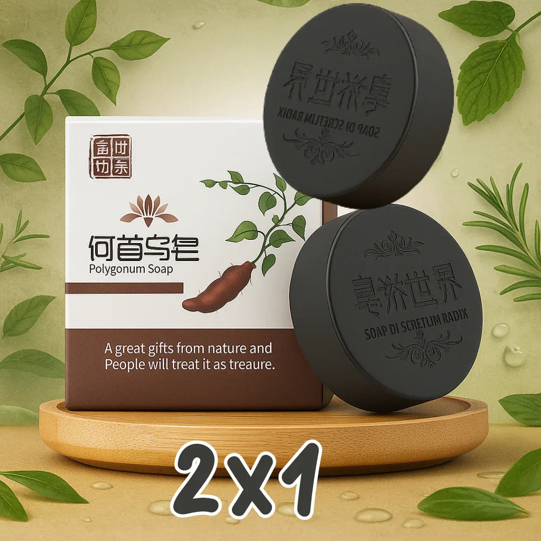 CanaBlock - Jabón negro anticanas con fórmula herbal 2x1